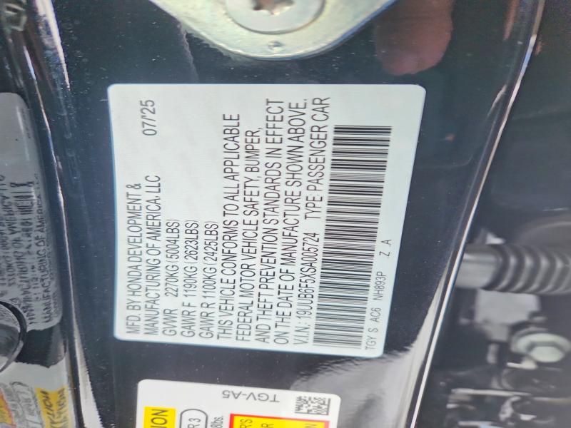 Продажа на аукционе авто 2025 Acura Tlx, vin: 19UUB6F5XSA005724, номер лота: 99225975