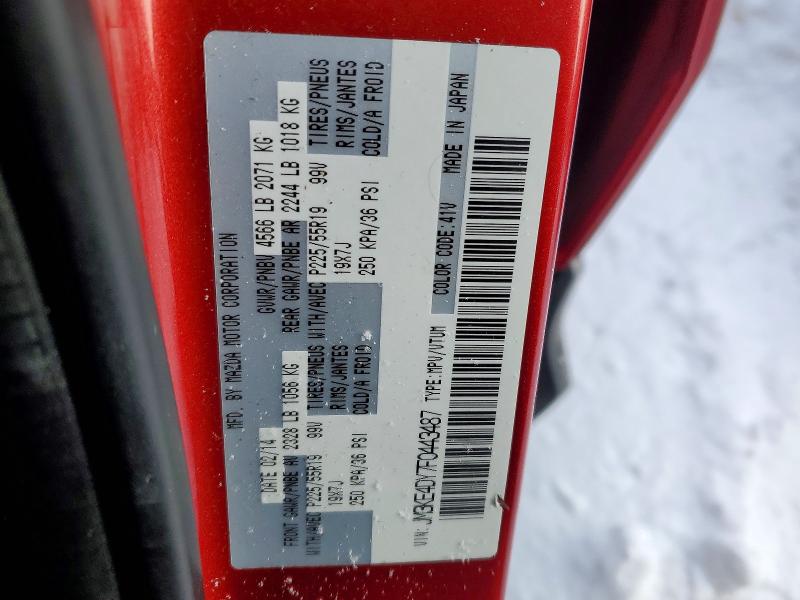 Aukcja sprzedaży 2015 Mazda Cx-5, vin: JM3KE4DY7F0443487, numer aukcji: 73689295