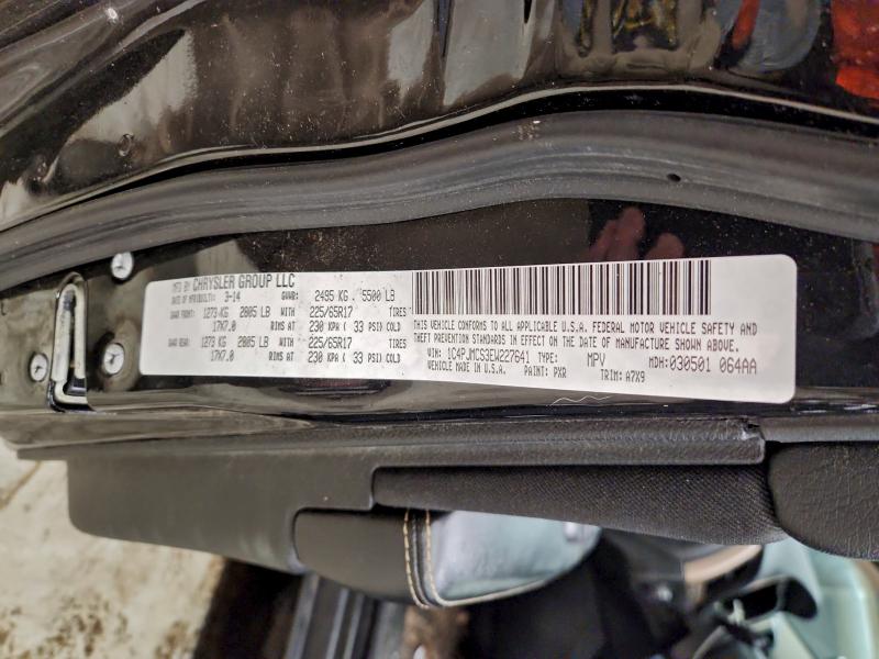 Продажа на аукционе авто 2014 Jeep Cherokee L, vin: 1C4PJMCS3EW227641, номер лота: 72393935