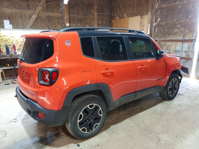 Продаж на аукціоні авто 2017 Jeep Renegade T, vin: ZACCJBCB3HPE91186, номер лоту: 73609695