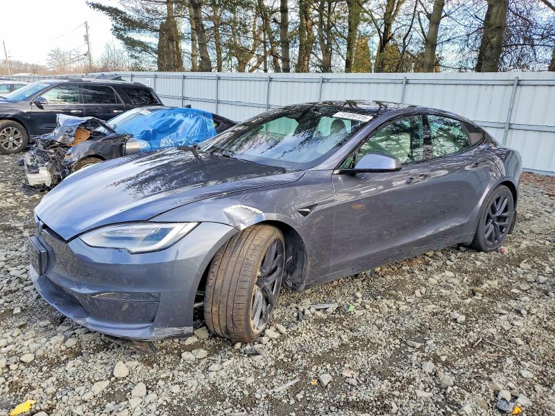 2021 Tesla Model S მანქანა იყიდება აუქციონზე, vin: 5YJSA1E59MF435932, აუქციონის ნომერი: 73109725