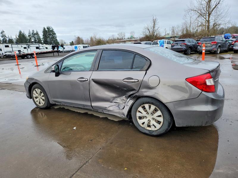2012 Honda Civic მანქანა იყიდება აუქციონზე, vin: 19XFB2F58CE377190, აუქციონის ნომერი: 74928175