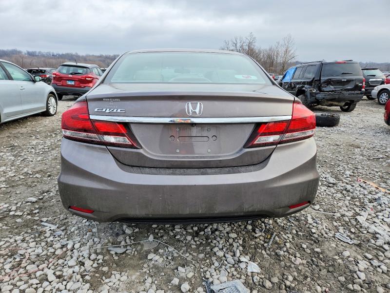 99534795 :رقم المزاد ، 19XFB2F54FE110732 vin ، 2015 Honda Civic مزاد بيع