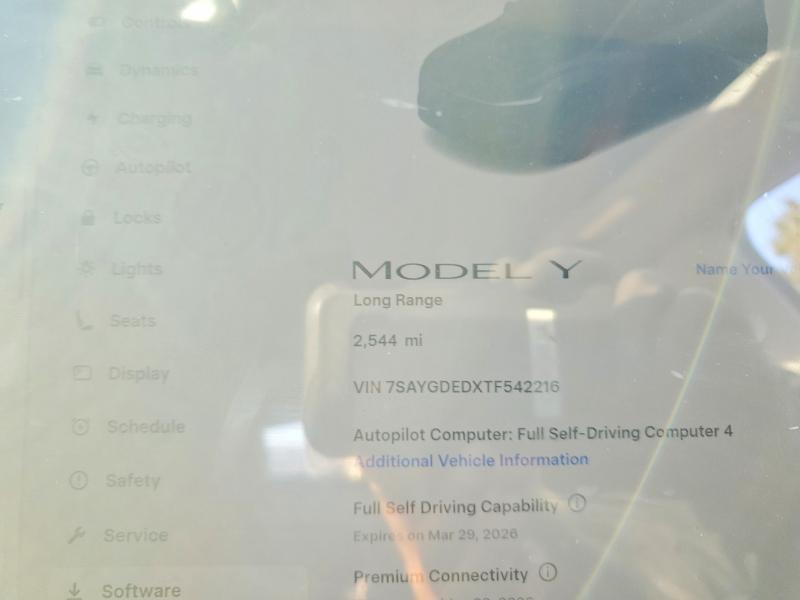 Продажа на аукционе авто 2026 Tesla Model Y, vin: 7SAYGDEDXTF542216, номер лота: 73332235