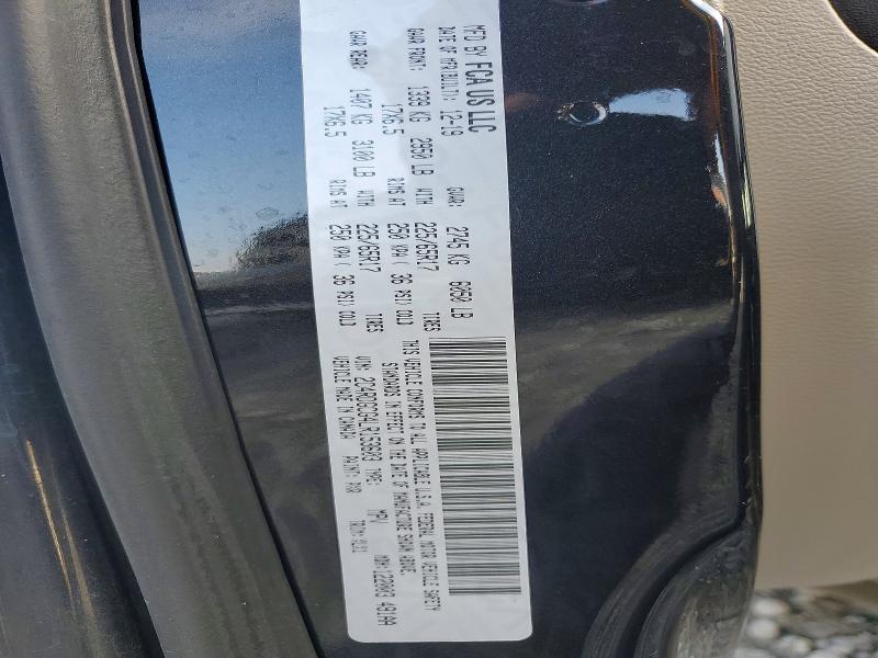 99735185 :رقم المزاد ، 2C4RDGCG4LR153603 vin ، 2020 Dodge Grand Caravan مزاد بيع