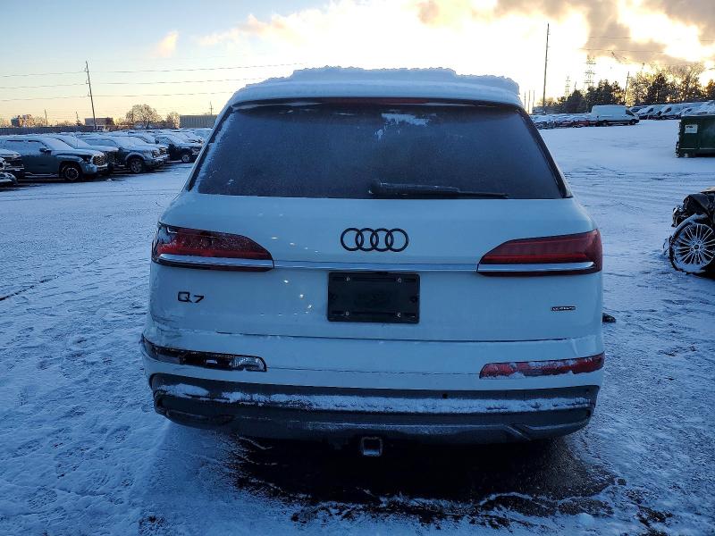 73718375 :رقم المزاد ، WA1VXBF70MD039455 vin ، 2021 Audi Q7 مزاد بيع