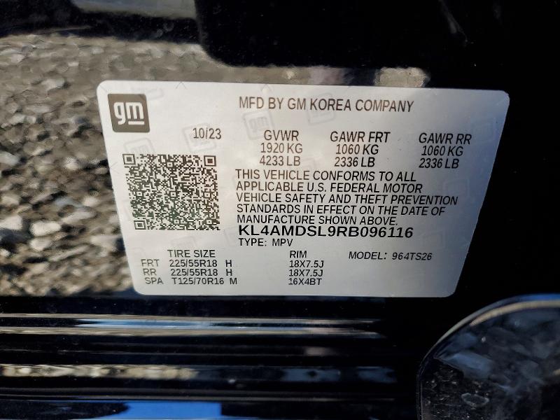 Продажа на аукционе авто 2024 Buick Encore Gx, vin: KL4AMDSL9RB096116, номер лота: 99775955