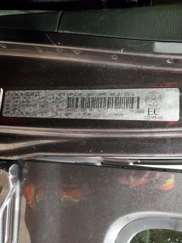 Auction sale of the 2020 Jeep Wrangler Unlimited, vin: 1C4HJXDN2LW165953, lot number: 96786225