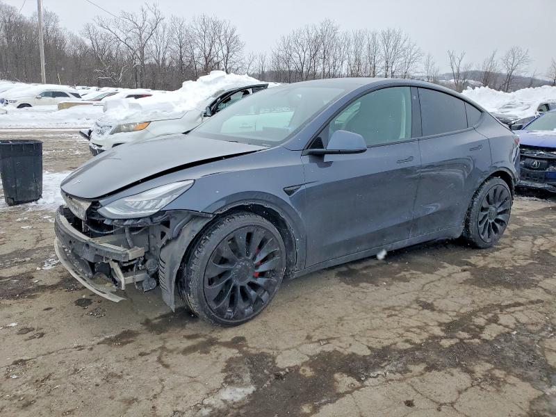 Продажа на аукционе авто 2021 Tesla Model Y, vin: 5YJYGDEF3MF075463, номер лота: 74855045