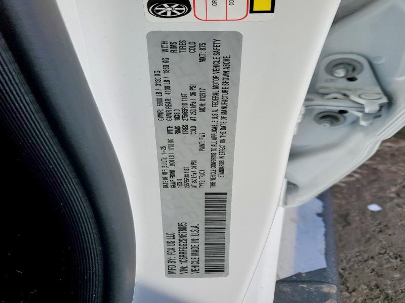 Продажа на аукционе авто 2025 Ram 1500, vin: 1C6RRFGG2SN678085, номер лота: 75190175