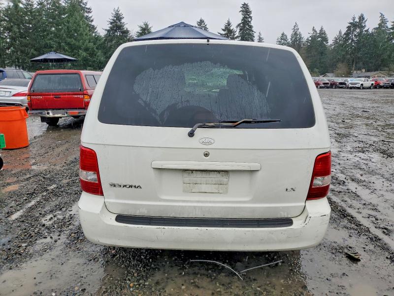 2005 Kia Sedona მანქანა იყიდება აუქციონზე, vin: KNDUP132156770339, აუქციონის ნომერი: 99671655