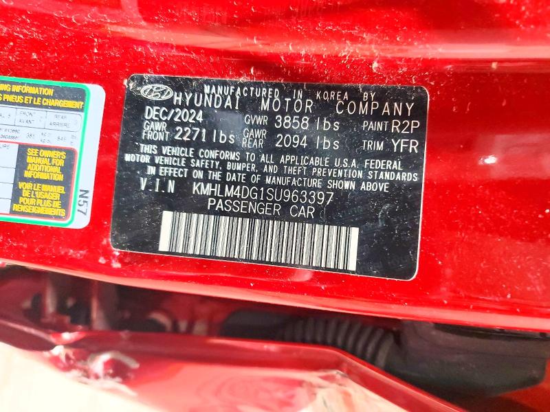 Продаж на аукціоні авто 2025 Hyundai Elantra, vin: KMHLM4DG1SU963397, номер лоту: 73609125