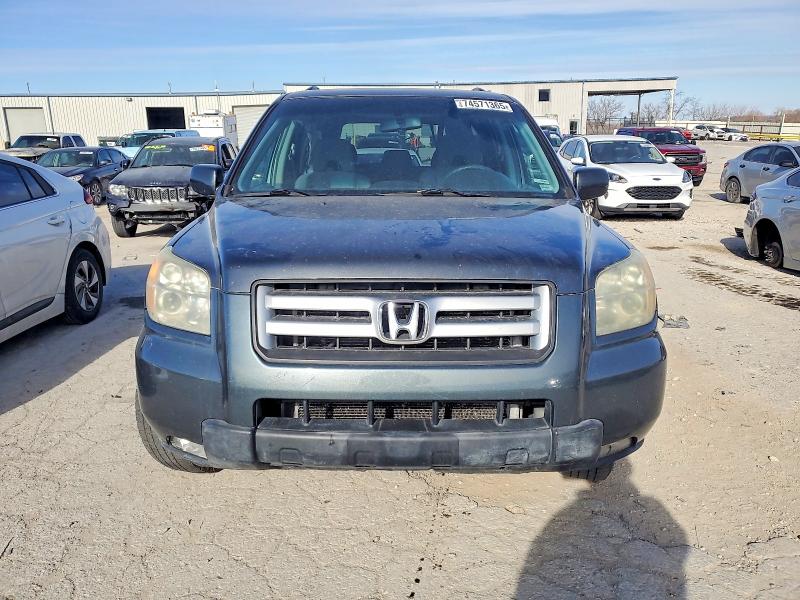 74571365 :رقم المزاد ، 2HKYF18476H538334 vin ، 2006 Honda Pilot مزاد بيع