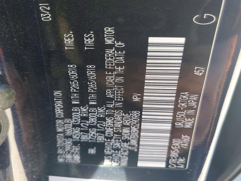 Продажа на аукционе авто 2021 Lexus Gx, vin: JTJAM7BX8M5290988, номер лота: 73615545