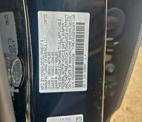Продажа на аукционе авто 2023 Acura Integra A-, vin: 19UDE4H64PA005386, номер лота: 99693405