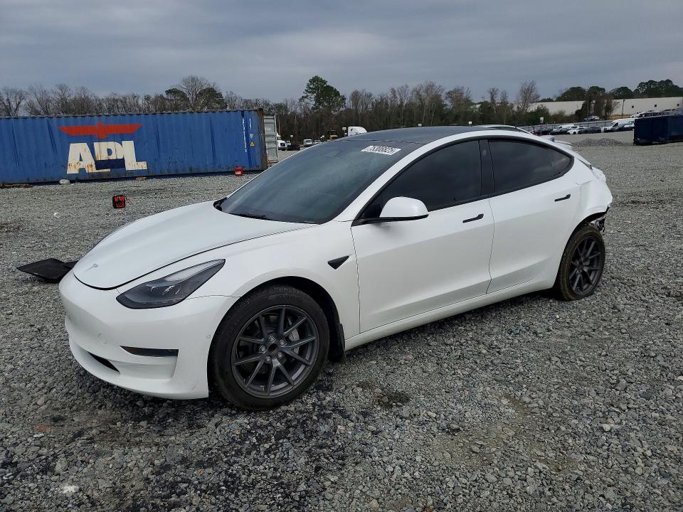 Продажа на аукционе авто 2021 Tesla Model 3, vin: 5YJ3E1EA4MF096986, номер лота: 75308825