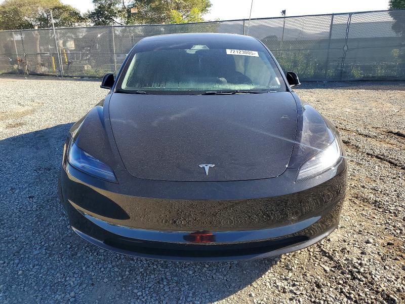 Продажа на аукционе авто 2025 Tesla Model 3, vin: 5YJ3E1EA5SF025700, номер лота: 72123005