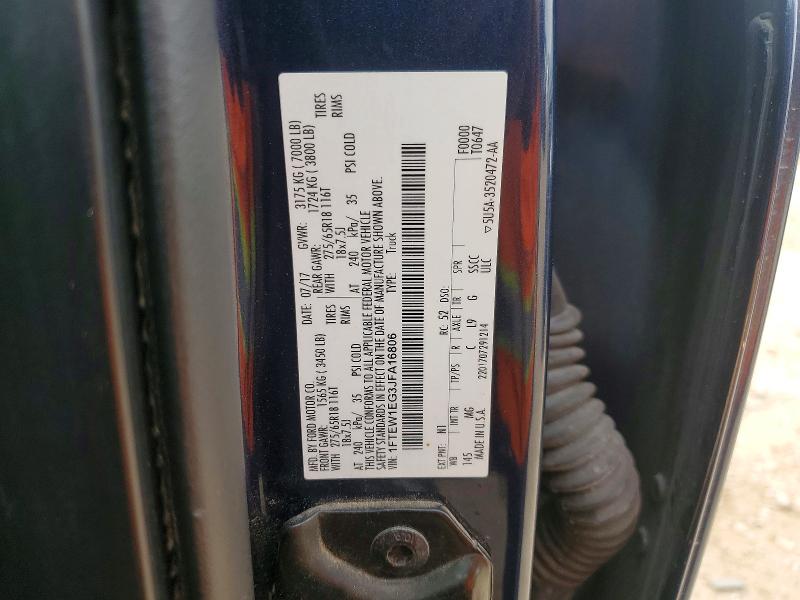 Aukcja sprzedaży 2018 Ford F150, vin: 1FTEW1EG3JFA16806, numer aukcji: 73755645