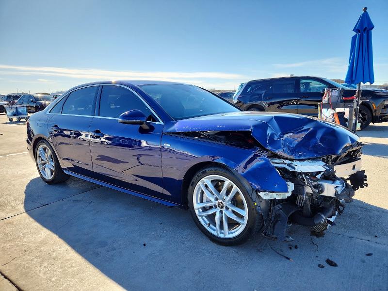 2023 Audi A4 მანქანა იყიდება აუქციონზე, vin: WAUDAAF41PN020878, აუქციონის ნომერი: 99030755