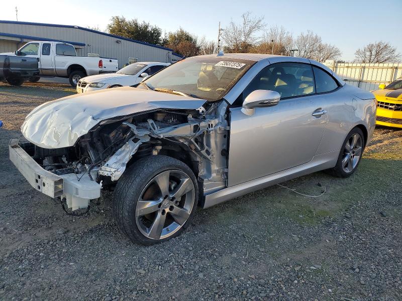73937375 :رقم المزاد ، JTHFF2C28B2520647 vin ، 2010 Lexus Is 250c مزاد بيع