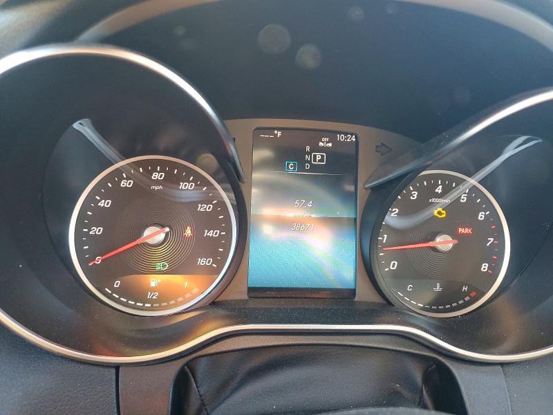 98589755 :رقم المزاد ، WDDWF8EB3LR552342 vin ، 2020 Mercedes-benz C مزاد بيع