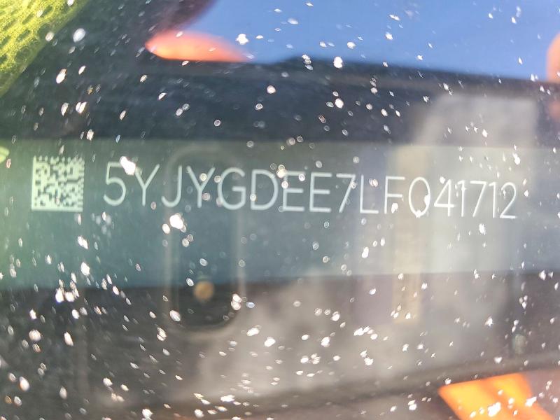 2020 Tesla Model Y მანქანა იყიდება აუქციონზე, vin: 5YJYGDEE7LF041712, აუქციონის ნომერი: 74355535