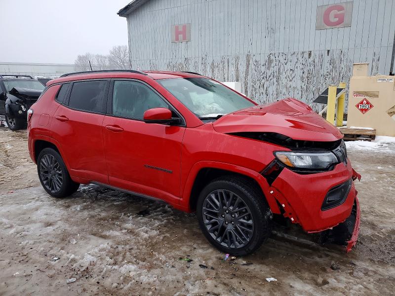 2022 Jeep Compass მანქანა იყიდება აუქციონზე, vin: 3C4NJDCBXNT136105, აუქციონის ნომერი: 98646755
