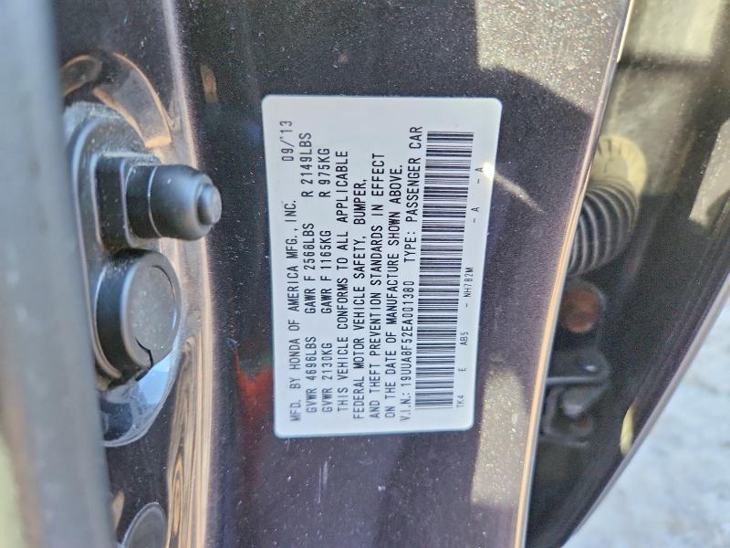 2014 Acura Tl მანქანა იყიდება აუქციონზე, vin: 19UUA8F52EA001380, აუქციონის ნომერი: 74131095