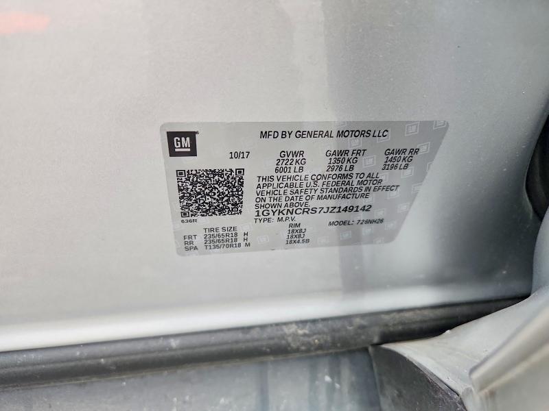 Продажа на аукционе авто 2018 Cadillac Xt5, vin: 1GYKNCRS7JZ149142, номер лота: 98357205