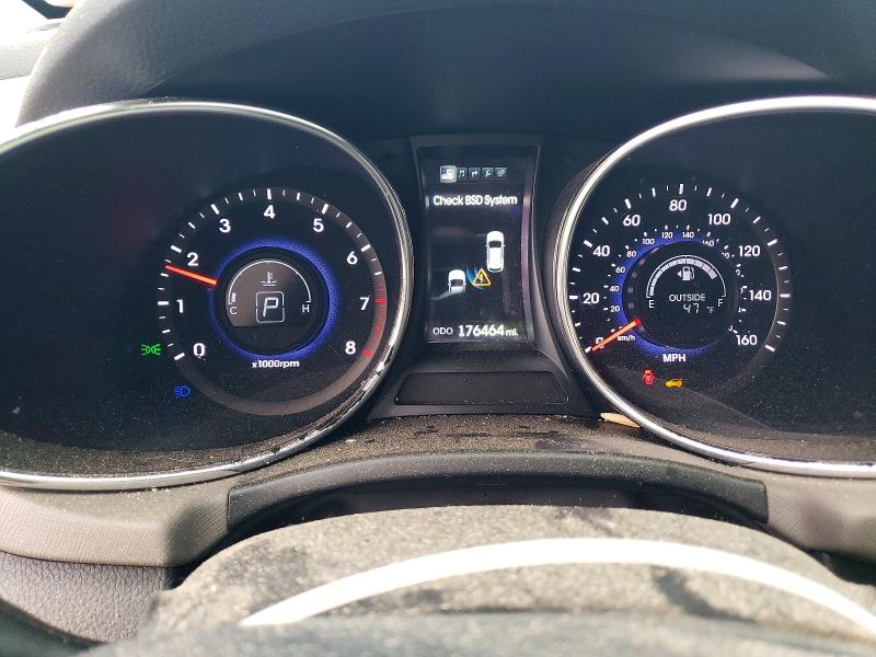 2014 Hyundai Santa Fe მანქანა იყიდება აუქციონზე, vin: 5XYZUDLAXEG224434, აუქციონის ნომერი: 99455755