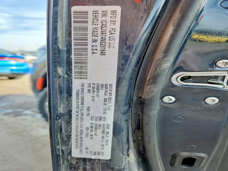 Продажа на аукционе авто 2022 Jeep Wagoneer, vin: 1C4SJVAT4NS201648, номер лота: 73008805