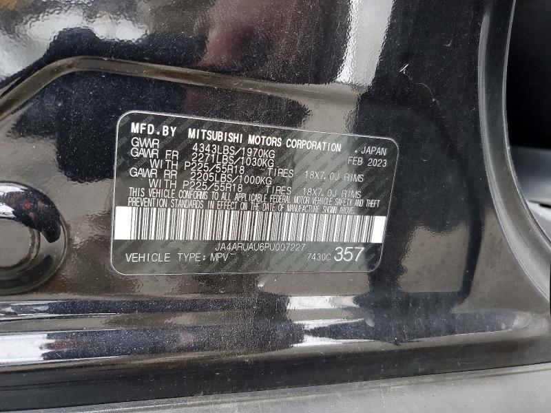 Aukcja sprzedaży 2023 Mitsubishi Outlander Sport, vin: JA4ARUAU6PU007227, numer aukcji: 99209535