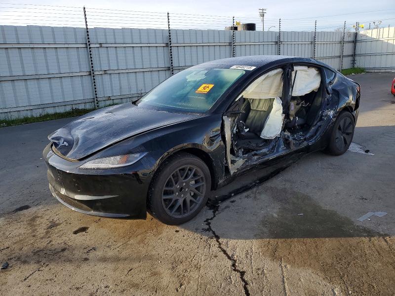 2025 Tesla Model 3 მანქანა იყიდება აუქციონზე, vin: 5YJ3E1EAXSF018371, აუქციონის ნომერი: 74646215