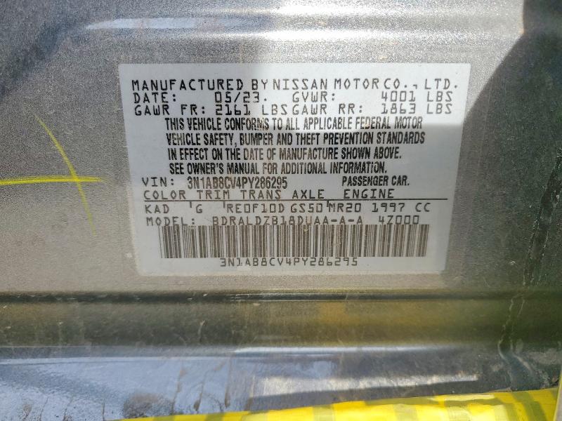 Aukcja sprzedaży 2023 Nissan Sentra, vin: 3N1AB8CV4PY286295, numer aukcji: 79979415