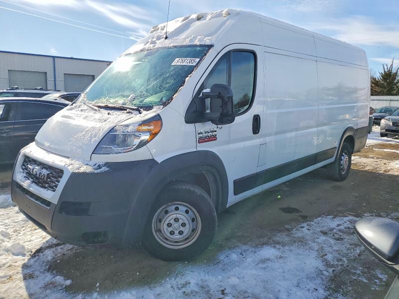 97681385 :رقم المزاد ، 3C6MRVJG7ME537646 vin ، 2021 Ram Promaster 3500 3500 High مزاد بيع
