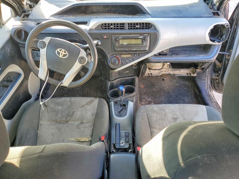 2012 Toyota Prius C მანქანა იყიდება აუქციონზე, vin: JTDKDTB36C1502452, აუქციონის ნომერი: 73221725