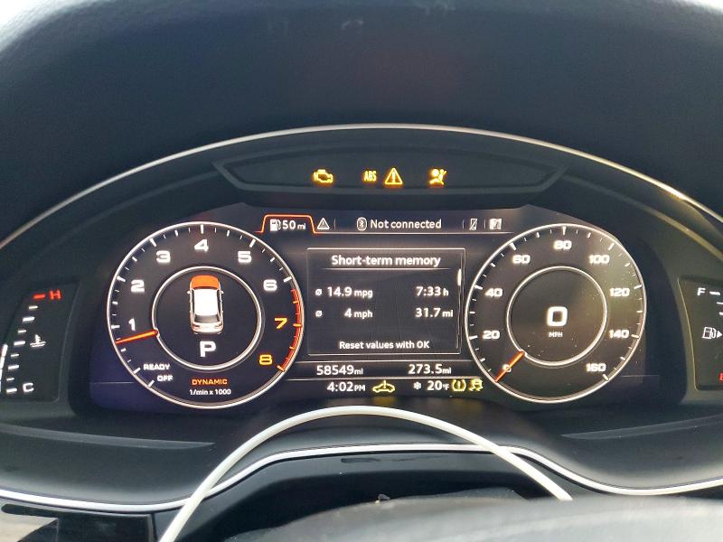 Aukcja sprzedaży 2019 Audi Q7, vin: WA1LAAF76KD019808, numer aukcji: 73239605