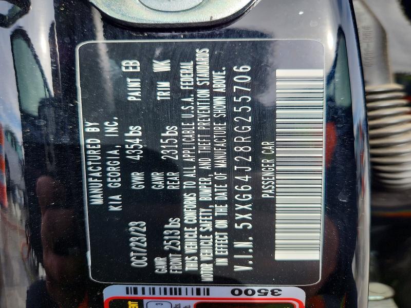 72333755 :رقم المزاد ، 5XXG64J28RG255706 vin ، 2024 Kia K5 مزاد بيع