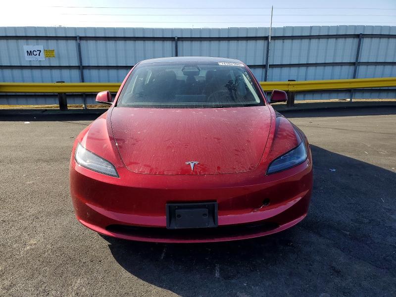 74102105 :رقم المزاد ، 5YJ3E1EB5RF822158 vin ، 2024 Tesla Model 3 مزاد بيع