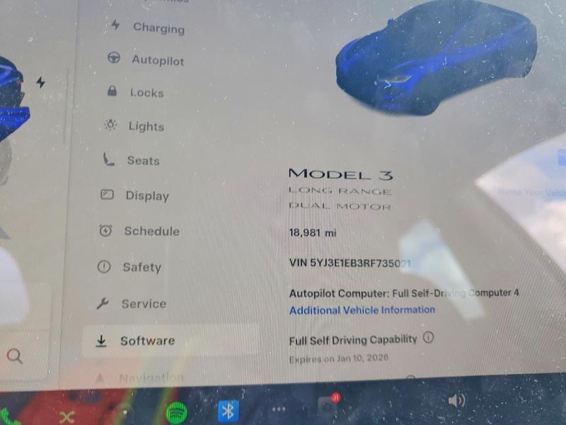 Aukcja sprzedaży 2024 Tesla Model 3, vin: 5YJ3E1EB3RF735021, numer aukcji: 99738355