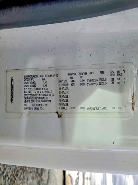Aukcja sprzedaży 2016 Freightliner Cascadia 1, vin: 1FUJGEDV6GLHC5914, numer aukcji: 72840075