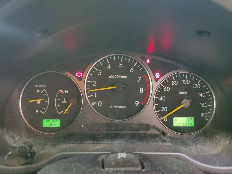73023775 :رقم المزاد ، GGA003963 vin ، 2001 Subaru Impreza مزاد بيع