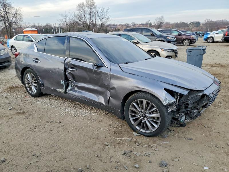 Продаж на аукціоні авто 2021 Infiniti Q50, vin: JN1EV7BR9MM750347, номер лоту: 98724805