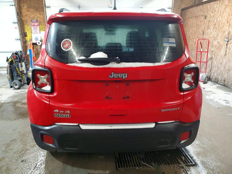 Aukcja sprzedaży 2018 Jeep Renegade, vin: ZACCJBAB8JPH43782, numer aukcji: 99565455