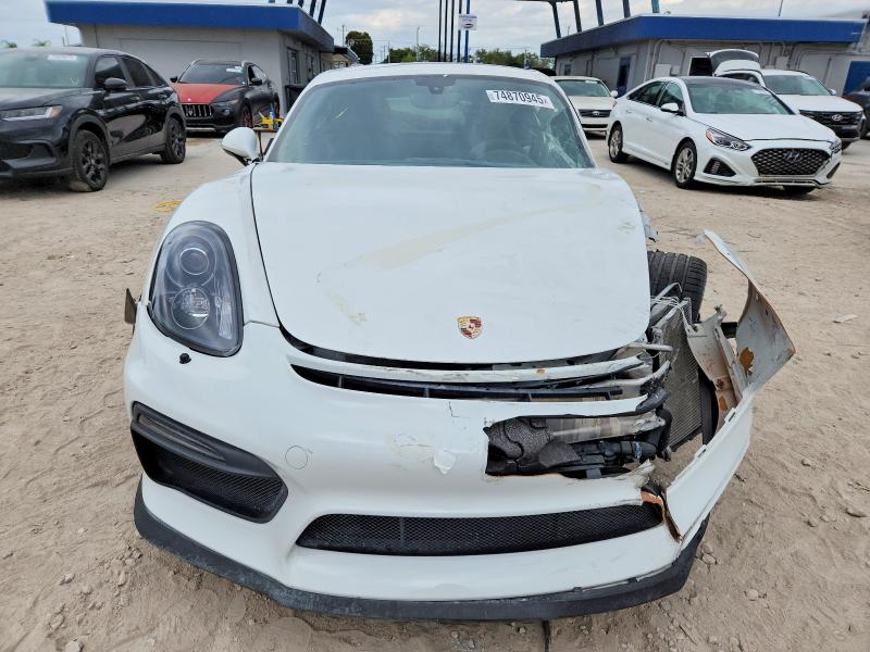 74870945 :رقم المزاد ، WP0AC2A82GK197098 vin ، 2016 Porsche Cayman Gt4 مزاد بيع