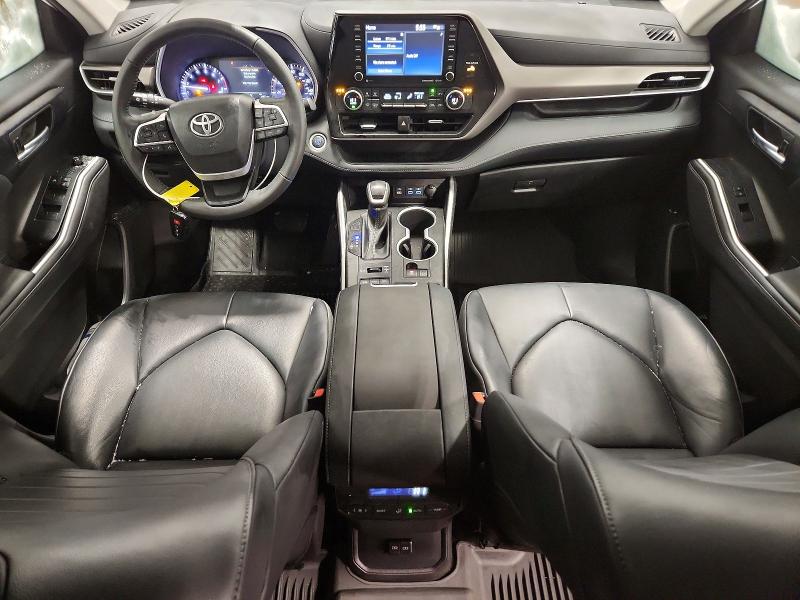2022 Toyota Highlander მანქანა იყიდება აუქციონზე, vin: 5TDGZRBH1NS248872, აუქციონის ნომერი: 74288345