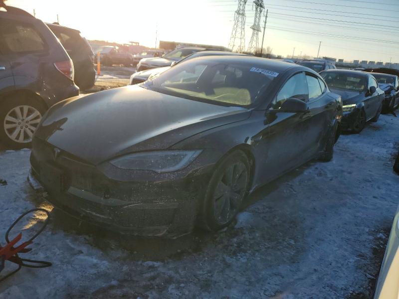 74595935 :رقم المزاد ، 5YJSA1E59SF549085 vin ، 2025 Tesla Model S مزاد بيع