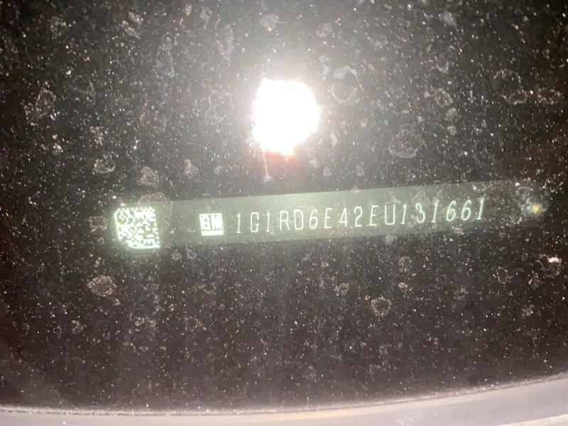 75319675 :رقم المزاد ، 1G1RD6E42EU131661 vin ، 2014 Chevrolet Volt مزاد بيع