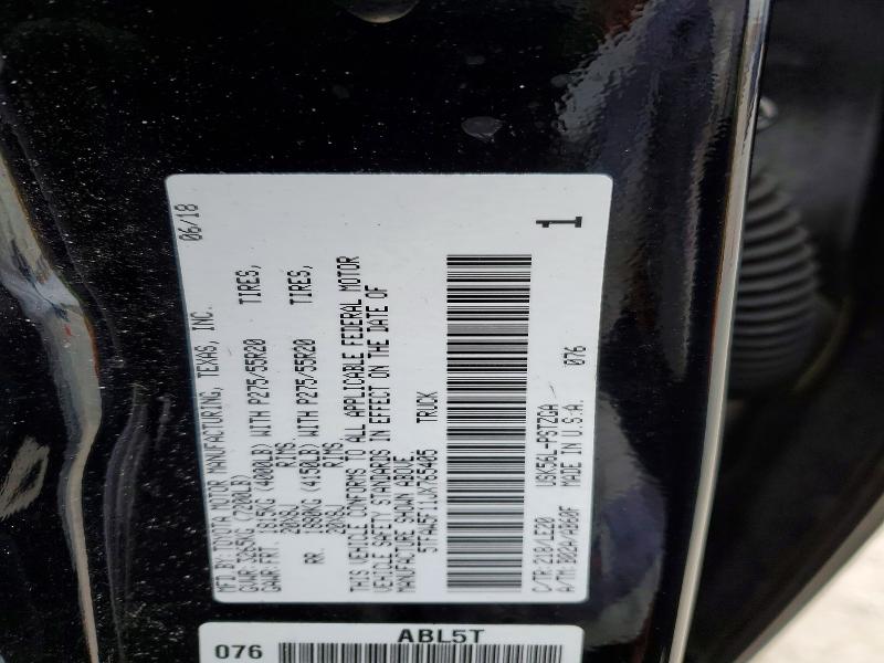 Aukcja sprzedaży 2018 Toyota Tundra, vin: 5TFAW5F11JX765405, numer aukcji: 98674575