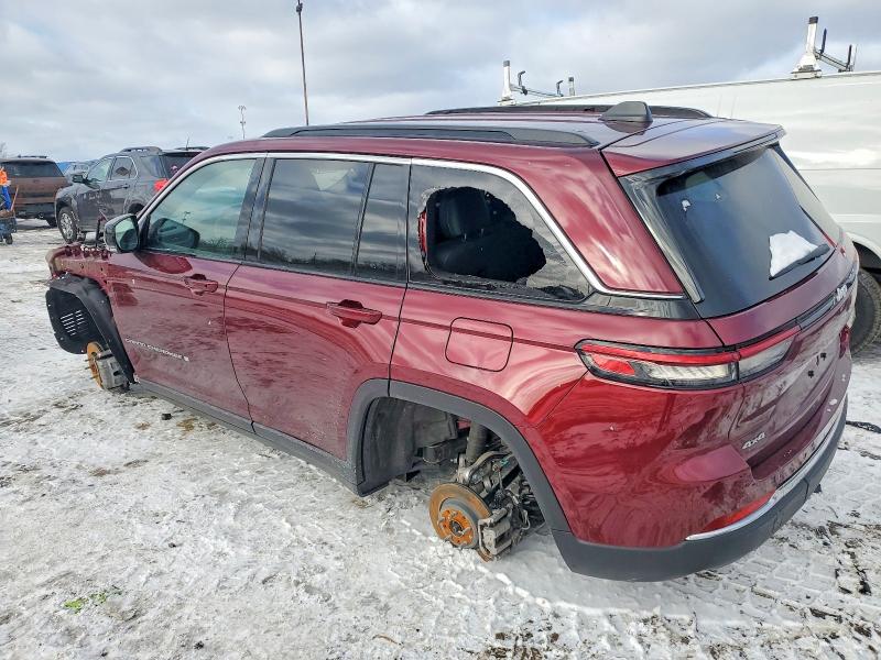 2025 Jeep Grand Cherokee მანქანა იყიდება აუქციონზე, vin: 1C4RJHBG8SC324411, აუქციონის ნომერი: 98633515
